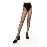 PENTİ BOWTİE SİYAH L/XL DESENLİ KÜLOTLU ÇORAP