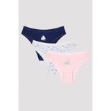 Penti Çok Renkli Kız Çocuk Unicorn Desenli Slip Külot - 9 - 10 Yaş