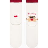 Penti Dog Love 2li Soket Çorap - Loves Paris Koleksiyonu - Pembe - Standart