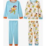 Penti Erkek Çocuk Ekru Look Retro Uzun Kollu 2'li Pijama Takımı - 11 - 12 Yaş