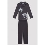 Penti Erkek Çocuk Fosil Pijama Set - Çok Renkli - 5 - 6 Yaş