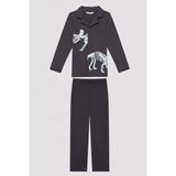 Penti Erkek Çocuk Fosil Pijama Set - Çok Renkli - 6 - 7 Yaş