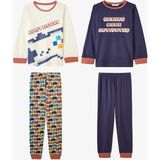 Penti Erkek Çocuk Gaming Baskılı Uzun Kollu Pamuklu 2'li Pijama Takımı - Renkli - 9 - 10 Yaş
