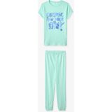 Penti Erkek Çocuk Lacivert Cosmic Nap Kısa Kollu 2'li Pijama Takımı - 7 - 8 Yaş