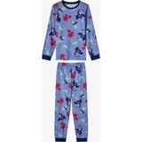 Penti Erkek Çocuk Lila Dragon Repeat Pamuklu Uzun Kollu Pijama Takımı - 11 - 12 Yaş
