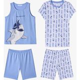 Penti Erkek Çocuk Mavi Fishy Friends 2'li Pijama Takımı
