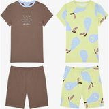 Penti Erkek Çocuk Pears Pamuklu Çok Renkli 2li Pijama Takımı - 4 - 5 Yaş