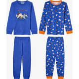 Penti Erkek Çocuk Saks Paws&play Pamuklu Uzun Kollu 2'li Pijama Takımı - 5 - 6 Yaş