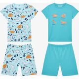 Penti Erkek Çocuk Sleepysaurus Pamuklu 2li Çok Renkli Pijama Takımı - 4 - 5 Yaş
