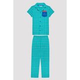 Penti Erkek Çocuk Snacks Çok Renkli Pijama Takımı - 5 - 6 Yaş