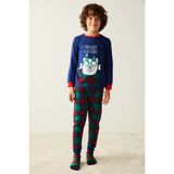 Penti Erkek Çocuk Snow Lover Pijama Takımı - 4 - 5 Yaş - Lacivert