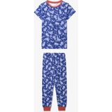 Penti Erkek Çocuk Wild Pamuklu Koyu Mavi Pijama Takımı - 7 - 8 Yaş