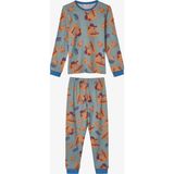 Penti Erkek Çocuk Yeşil More Page Uzun Kollu Pijama Takımı - Çok Renkli - 5 - 6 Yaş