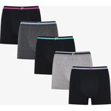 Penti Erkek Klasik Core 5'li Boxer - M - Çok Renkli