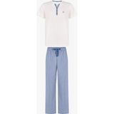 Penti Erkek Soft Shore Çizgili Kısa Kollu Pijama Takımı - Çok Renkli