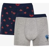 Penti Erkek Superman Çizgi Roman Desenli 2'li Boxer - Çok Renkli