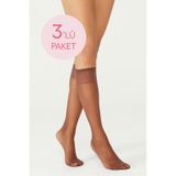 Penti Fit 15 3lü Bronz Pantolon Çorap Mürdüm