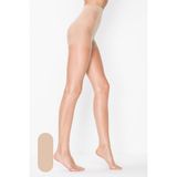 Penti Fit 15 Parlak Ince Külotlu Çorap - Shıny Thın Pantyhose - XL - Buğday Ten