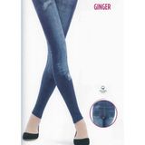Penti Ginger Kot Görünümlü Pantalon Tayt - 3 - 4 - Lacivert
