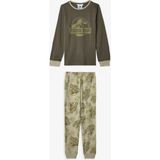 Penti Haki Erkek Çocuk Jurassic Park Uzun Kollu Pamuklu Pijama Takımı - 4 - 5 Yaş