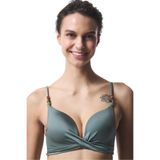 Penti Haki Silves Push Up Bikini Üstü, 34, PLR8KW3P25IY-ARM, ARMY, Kadın