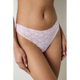 Penti Invisible Laser Cut Lacy Açık Pembe Tanga Külot