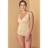 Penti #İzbırakmaz Bej Light Bodysuit Korse - 2XL - Ten