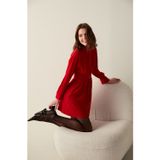 Penti Kadın Red Heart Desenli Külotlu Çorap - Siyah - 1/2