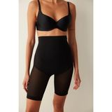 PENTİ Kadın Siyah Premium Toparlayıcı Korse Elastan Kumaş ile Vücut Zayıflama Etkisi - 2XL - 3XL