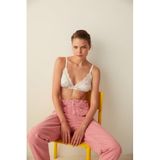 Penti Kar Beyaz Little Lace Balensiz Sütyen, L Beden