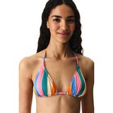 Penti Katelyn Üçgen Çizgili Bikini Üstü - 38 - Çok Renkli