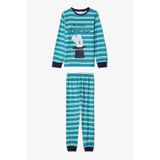 Penti Kırık Beyaz Erkek Çocuk Magic Çizgili Pijama Takımı