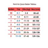 Penti Kız Çocuk Ayda Külotlu Çorap - 10 Beyaz - 2 4-5Yaş