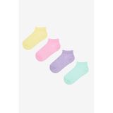 Penti Kız Çocuk Basic Colorful 4lü Patik Çorap
