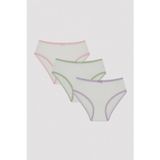 Penti Kız Çocuk Basic W 3lü Slip Külot