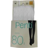 Penti Kız Çocuk Cool Külotlu Çorap 80 Denye - Beyaz - 5