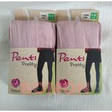 Penti Kız Çocuk Pamuk Külotlu Çorap ( Pretty Pamuklu Külotlu Çorap ) 2'li - Açık Pembe - 4 - 5 Yaş