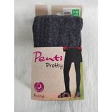 Penti Kız Çocuk Pamuk Külotlu Çorap ( Pretty Pamuklu Külotlu Çorap ) - Kahverengi - 9 - 10 Yaş