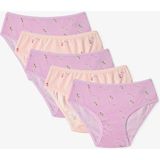Penti Kız Çocuk Pembe Pinksheep Kuzu Desenli 5'li Slip Külot - 9 - 10 Yaş