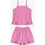 Penti Kız Çocuk Pembe Pinky Fırfırlı Bikini Takımı - 5 - 6 Yaş
