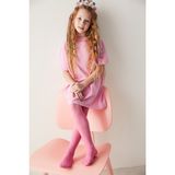 Penti Kız Çocuk Pembe Retro Papatya Desenli Külotlu Çorap - 01