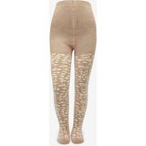 Penti Kız Çocuk Pretty Leopard Towel Acı Kahverengi Külotlu Çorap - Standart