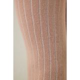 Penti Kız Çocuk Pretty Rib Pembe 2li Külotlu Çorap - 4 - Pembe - Beyaz