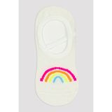 Penti Kız Çocuk Rainbow Babet Çorabı - 35 - 37 - Pembe