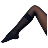 Penti Kız Çocuk Shine Stripe Külotlu Çorap - Mavi - 2