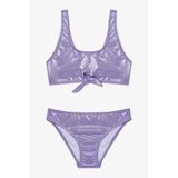 Penti Kız Çocuk Shiny Halter Yaka Bikini Takımı