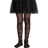 Penti Kız Çocuk Siyah Pretty Stripe Star Külotlu Çorap - 2 - 3 Yaş
