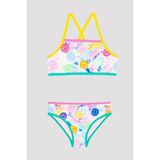 Penti Kız Çocuk Smiley Renkli Halter Bikini Takımı - 3 - 4 Yaş