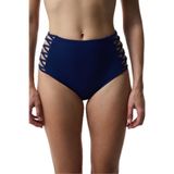 Penti Lacivert High Fashion Yüksek Bel Bikini Altı, Nv22, 34
