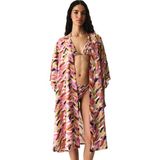 Penti Luz Uzun Kollu Kimono - Renkli - XS - S